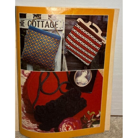 Vintage 1970s Knitting & Crochet Pattern Booklet Dolls Pets Blankets etc - Picture 8 of 10